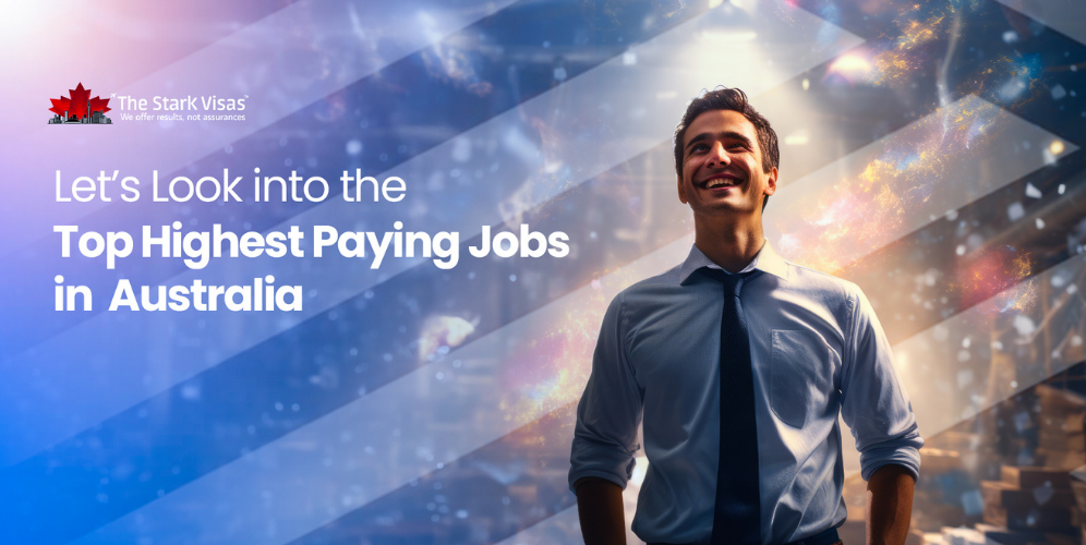 Top 10 Highest Paying Jobs in  Australia