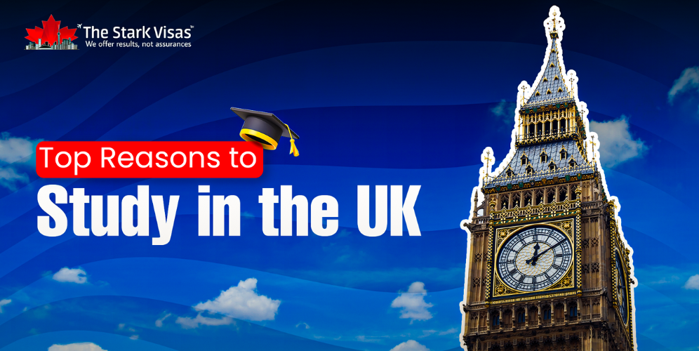 Top Reasons to Study in the UK