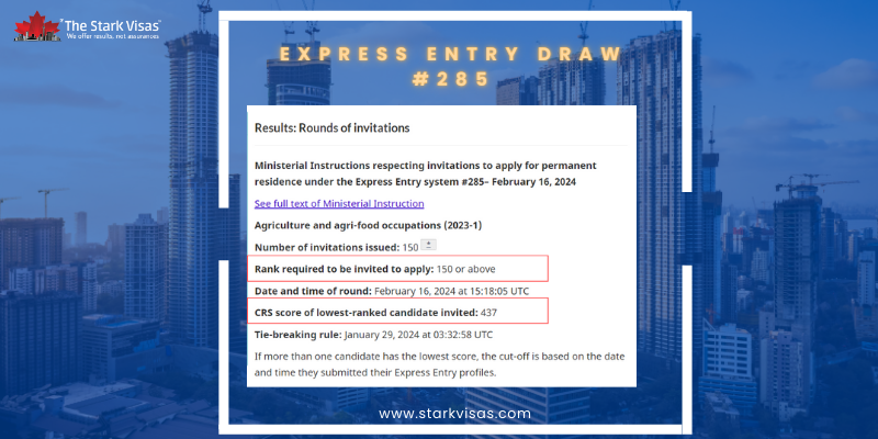 Express Entry Draw #280 Extends 1,040 Invitations | ImmigCanada