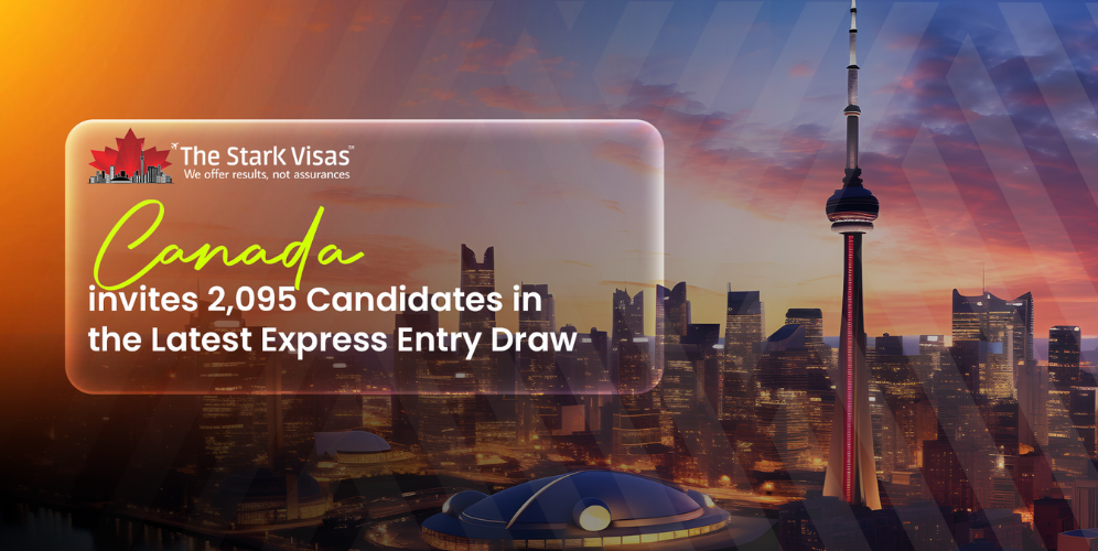 Canada invites 2,095 Candidates in the Latest Express Entry Draw