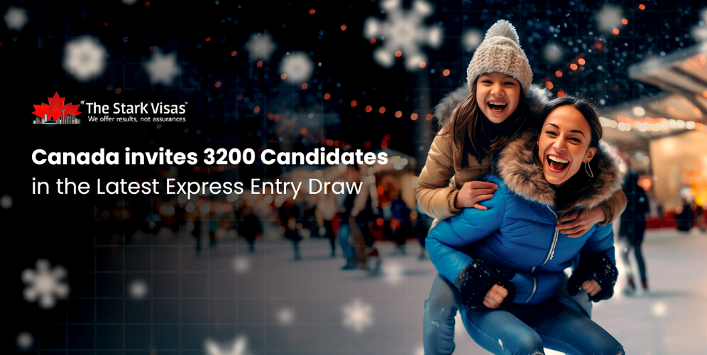 Canada invites 3200 Candidates in the Latest Express Entry Draw 