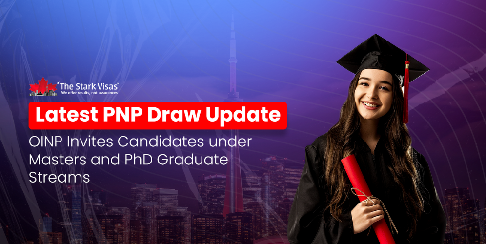 Latest PNP Draw Update: OINP Invites Candidates under Masters and PhD Graduate Streams