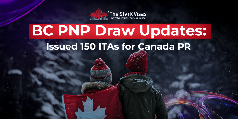 BC PNP Draw Updates: Issued 150 ITAs for Canada PR