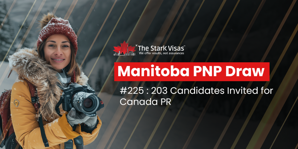 Manitoba PNP Draw 225  203 Candidates Invited for Canada PR 