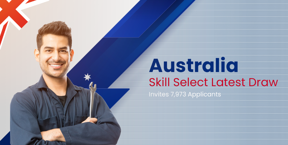 Australia Skill Select Latest Draw Invites 7,973 Applicants 