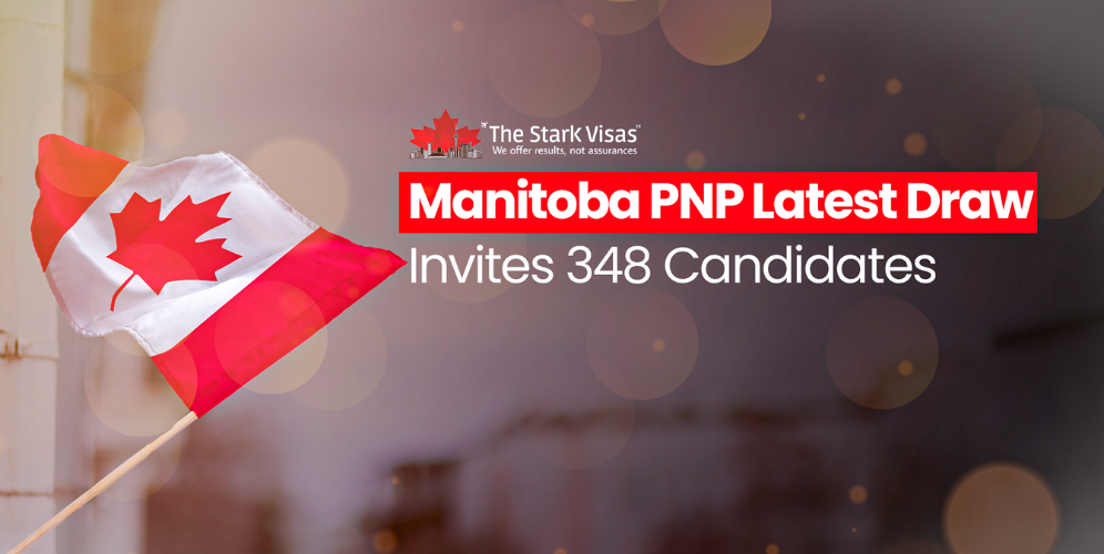 Manitoba PNP Latest Draw: Invites 348 Candidates 