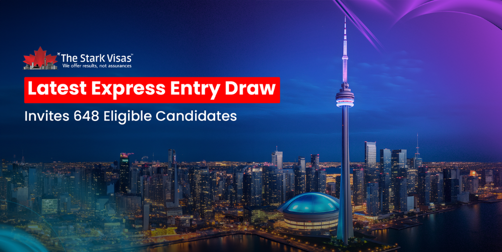 Latest Express Entry Draw Invites 648 Eligible Candidates 