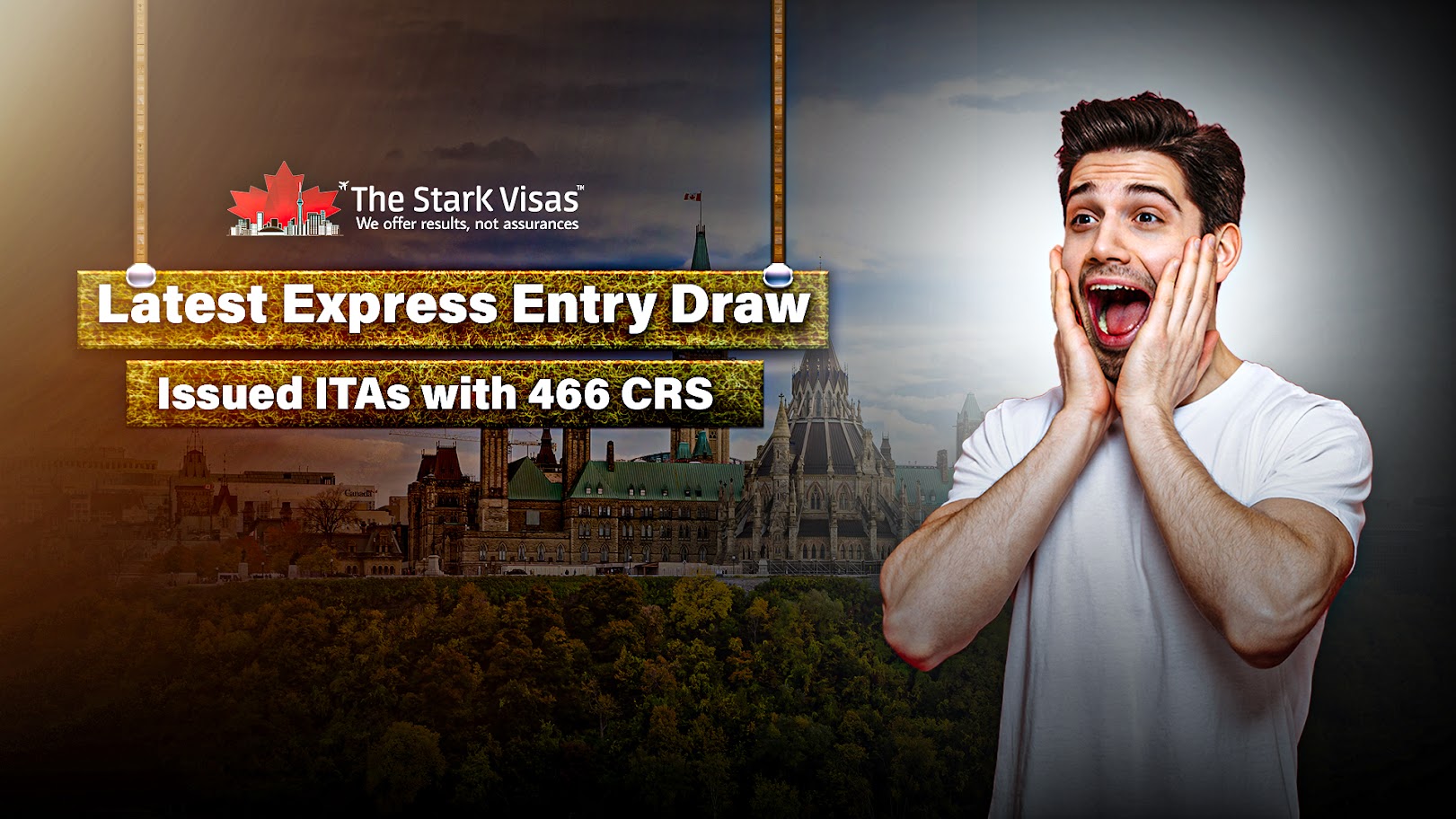 Latest Express Entry Draw Issued ITAs with 466 CRS